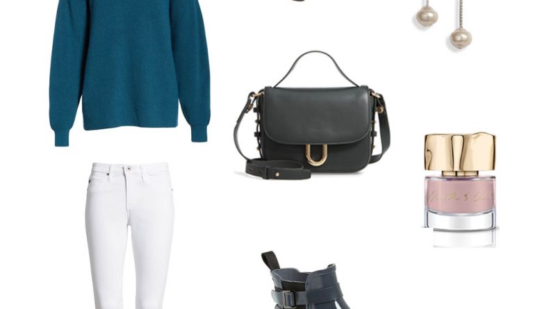 how to wear white jeans in winter 800x445 - How to Wear White Jeans in Winter