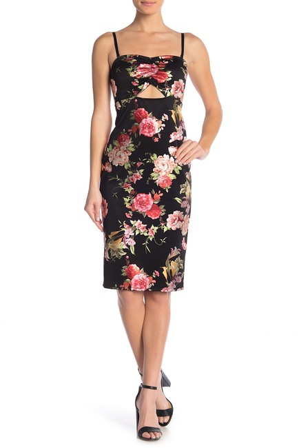 Floral print bodycon dress - Top 7 Cocktail Party Dresses You’ll Be Wearing All Summer
