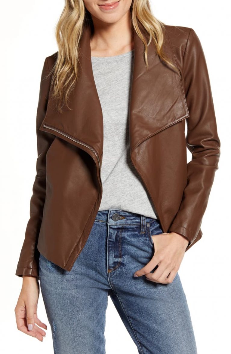 The BB Dakota Up to Speed Faux Leather Moto Jacket 768x1178 - Prepare Yourself for the Cold with these 5 Fantastic Jackets
