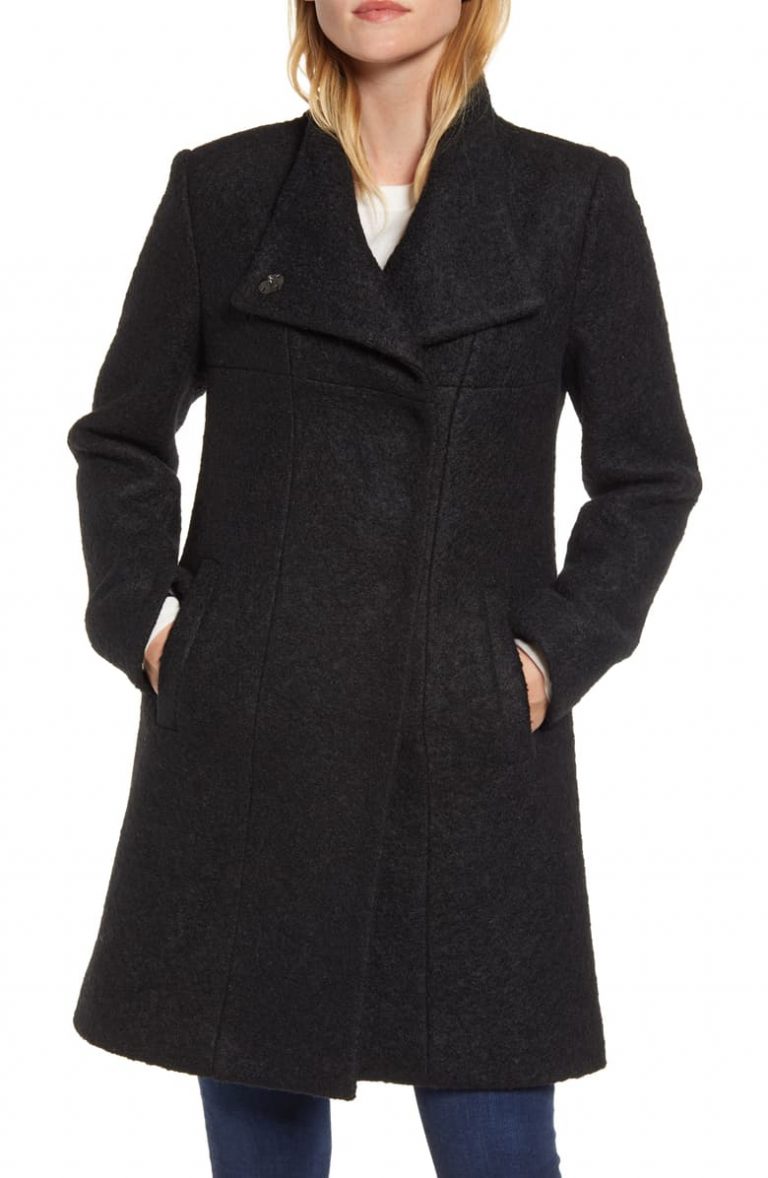 The Kenneth Cole Wool Blend Bouclé Coat 768x1178 - Prepare Yourself for the Cold with these 5 Fantastic Jackets