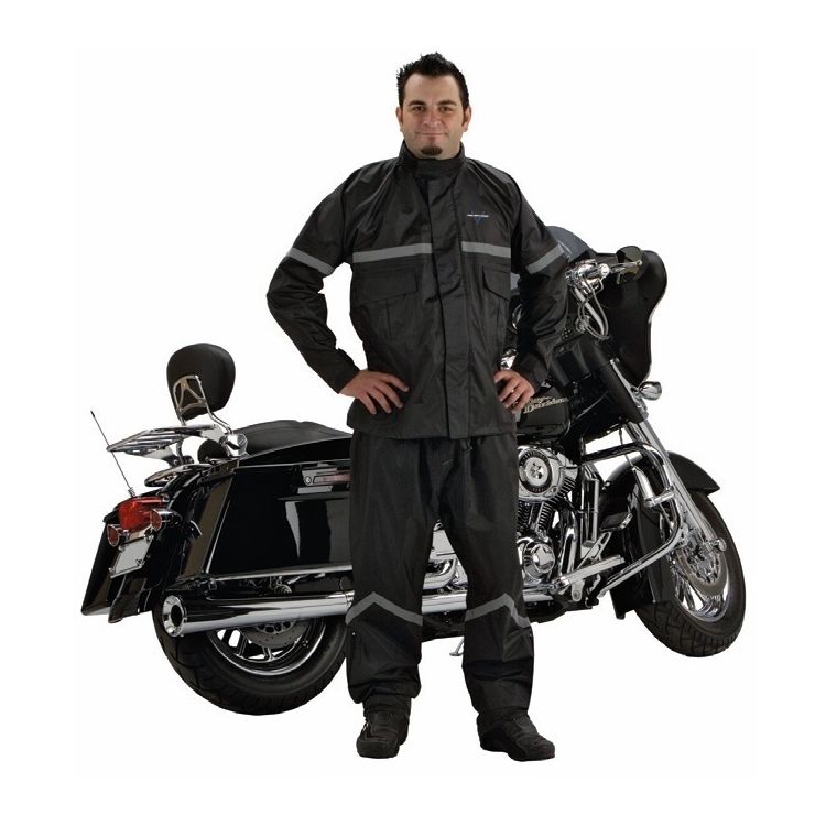 nelson rigg stormrider rain suit black black 750x750 - 10 Motorcycle Riding Gears To Feel Superhuman